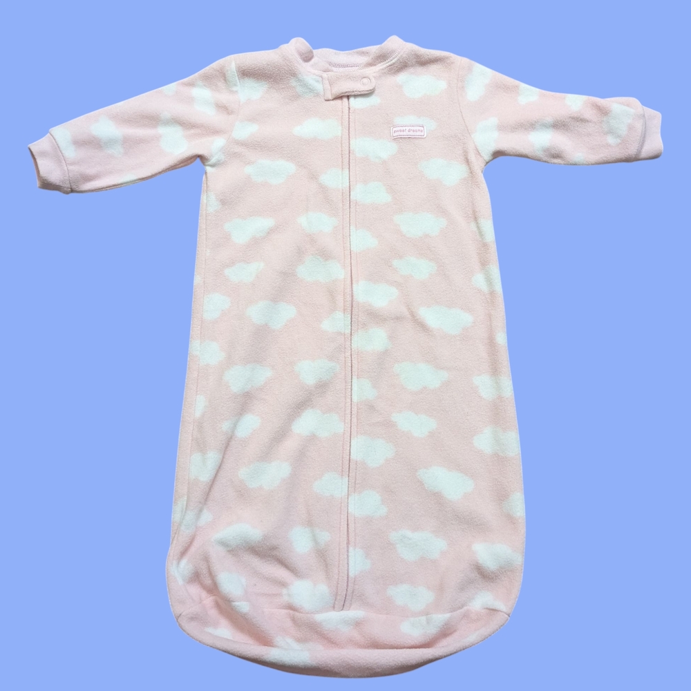 Carter's Pink and White Cloud Sleep Sack